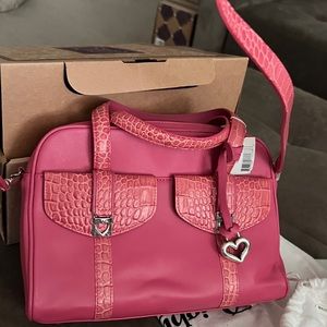 New in box Brighton pink cross body or tote…